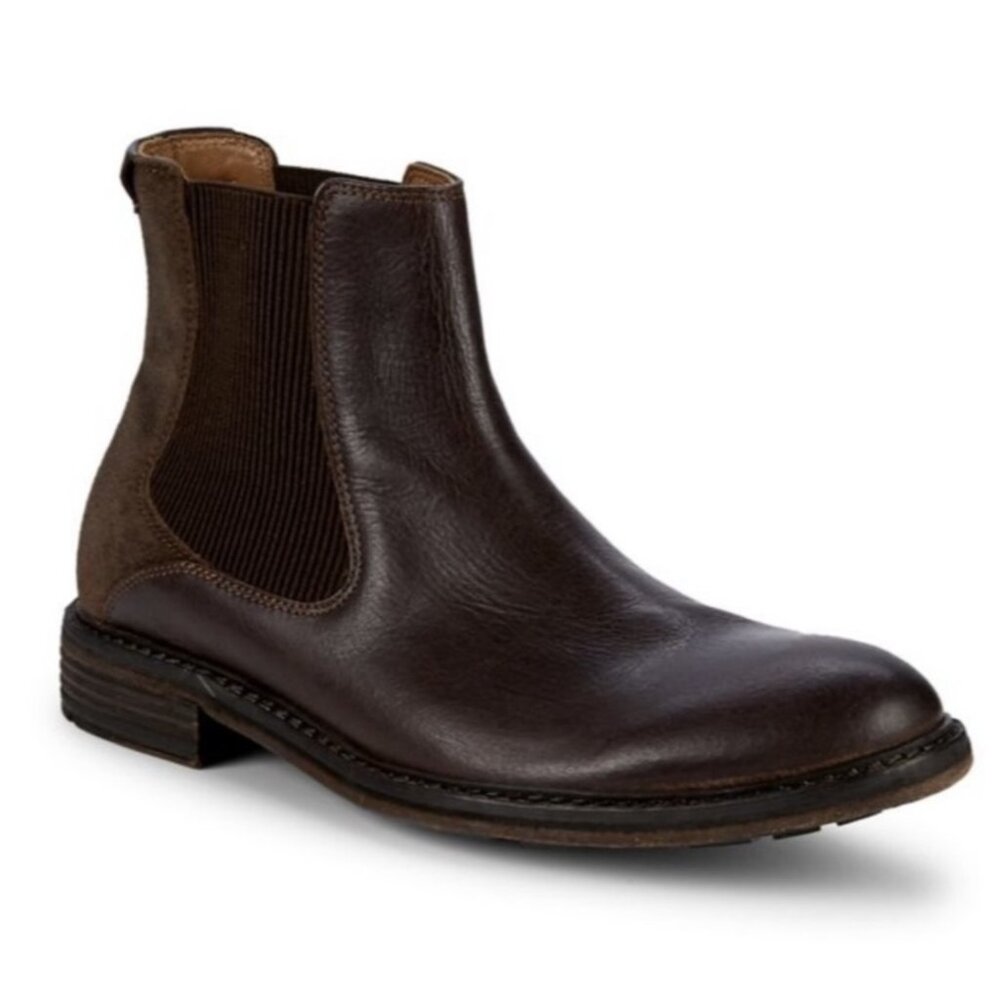 Men's Lucky Brand Chelsea Hutchins Boot - Brown - Size 11.5